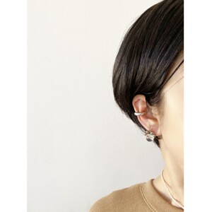 figシルバーイヤーカフ装着　SV925