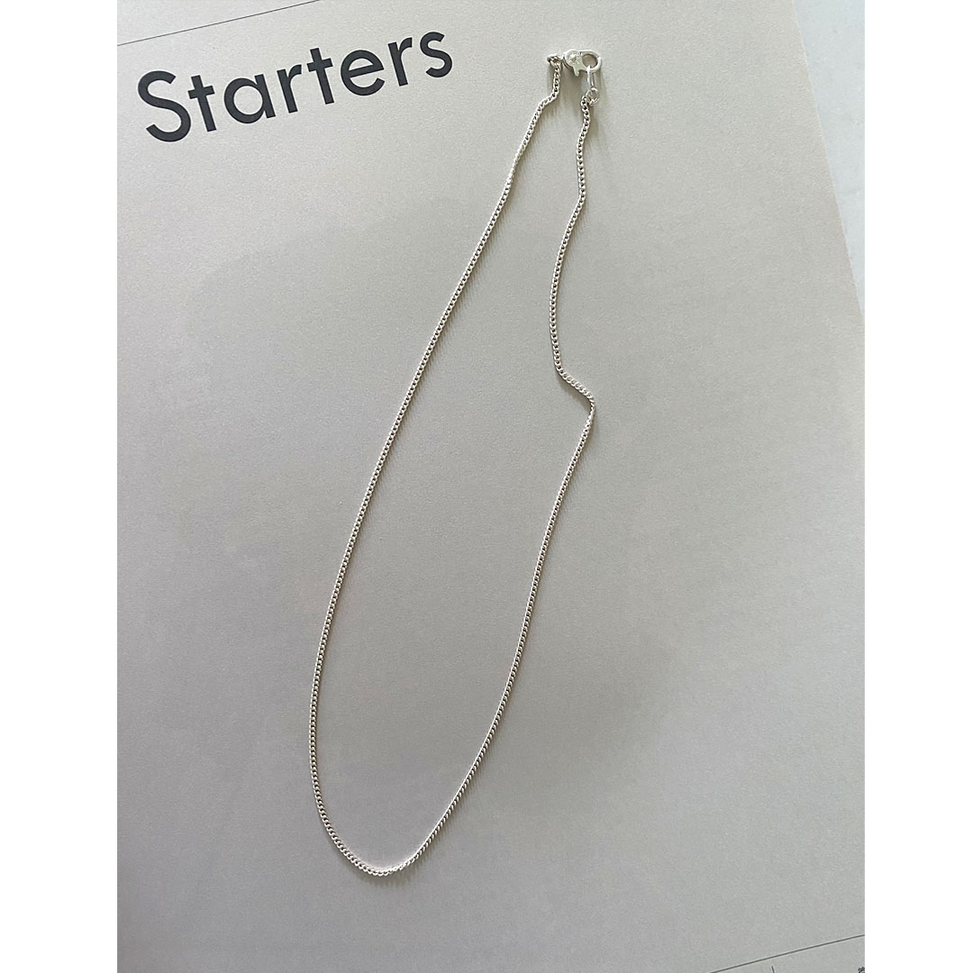 figシルバーチェーンネックレス skin素肌の輝き　SV925