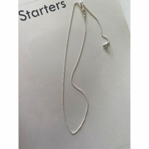 フリーアジャスターのシルバーチェーンネックレス