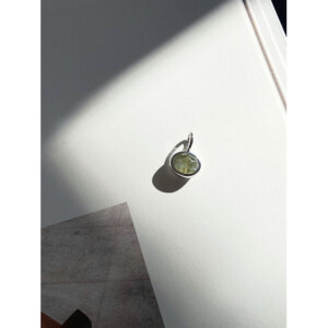 figクリソベリルキャッツアイペンダントトップ　quiet focus | 静かな判断　SV925