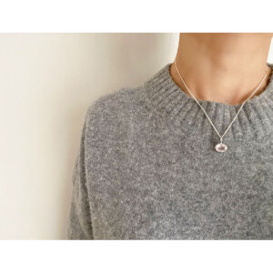 figモルガナイトペンダントトップ着用イメージ　soft decision|やさしさを選ぶ　SV925