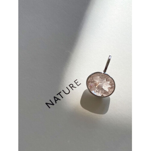 figモルガナイトペンダントトップ　soft decision|やさしさを選ぶ　SV925