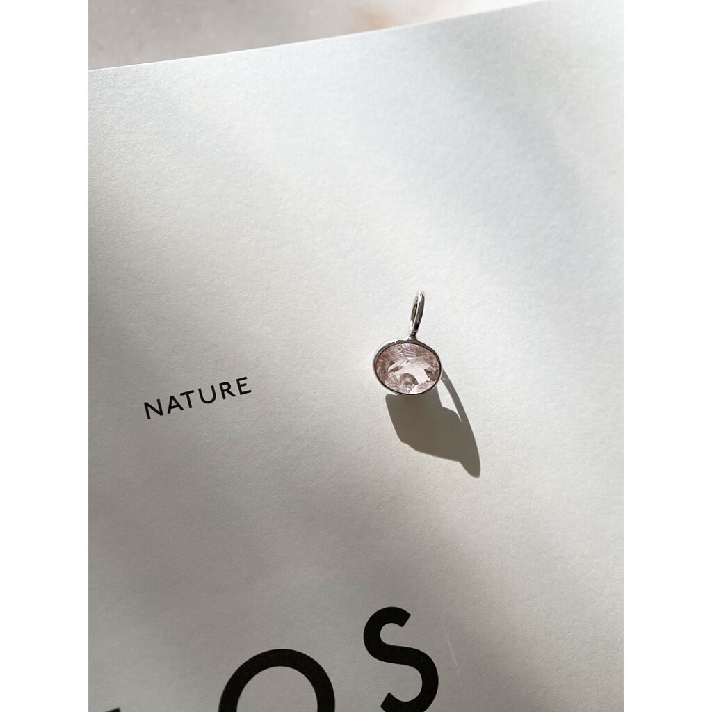 figモルガナイトペンダントトップ　soft decision|やさしさを選ぶ　SV925