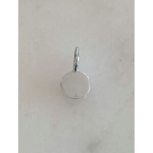 figターコイズペンダントトップの質感裏面　SV925