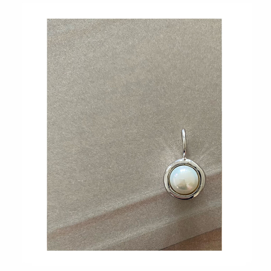 figパールペンダントトップ quiet pearl やわらかな芯 SV925